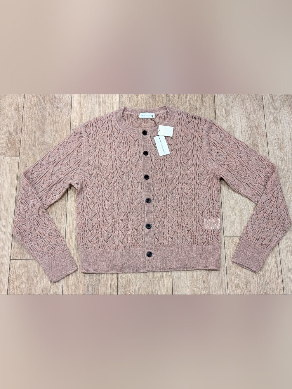 $875 Mens DRIES VAN NOTEN Knit Wool Blend Cardigan Sweater Olive XL